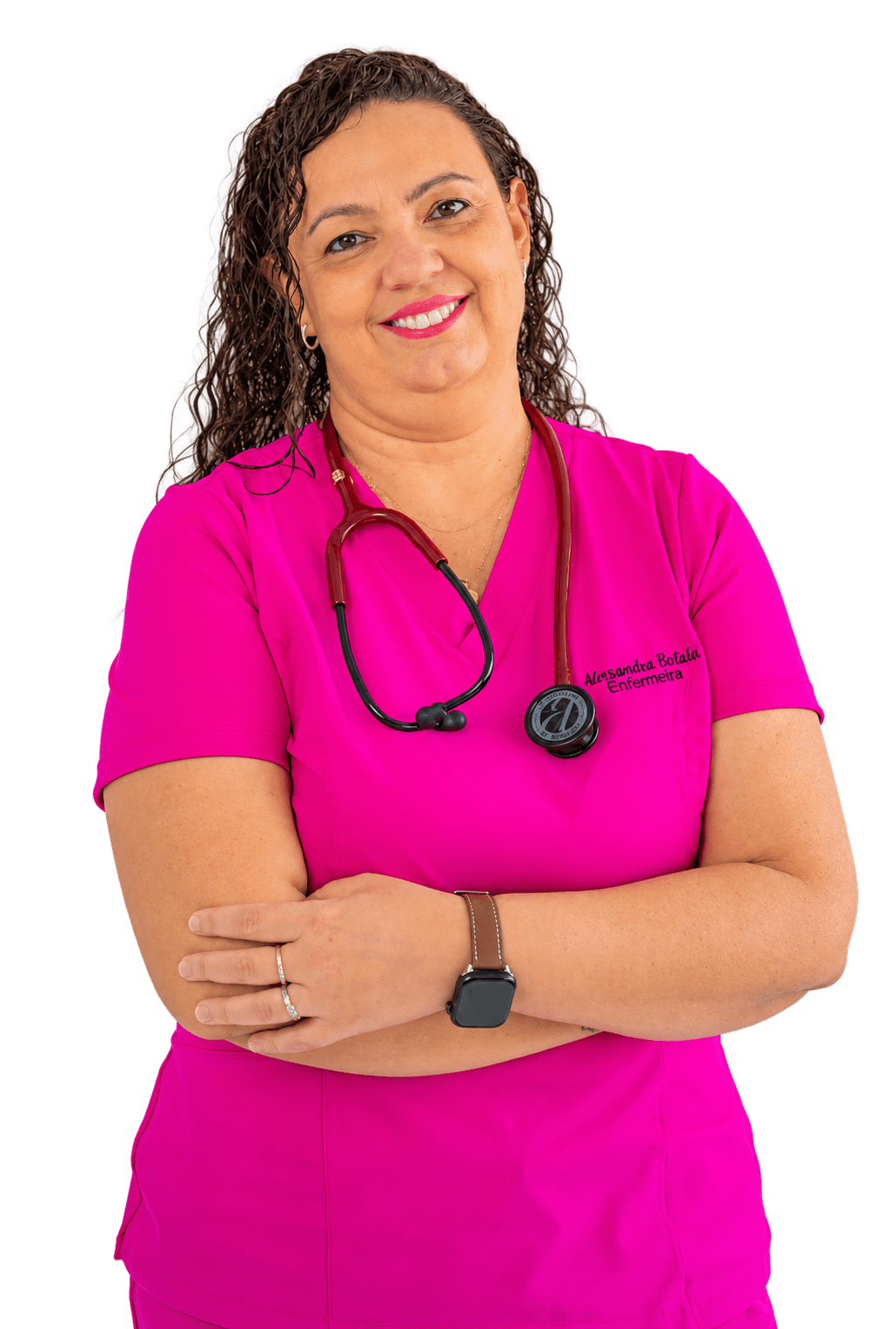 Retrato de Enfermeira Alessandra Aparecida Bertola